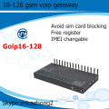 Low price best free call center device 16 port gsm goip gateway imei change